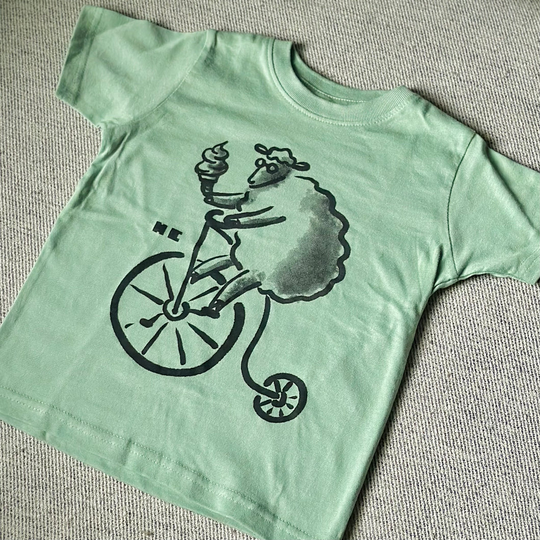Fiets (Bicycle) Sheep Little Crooks Tee