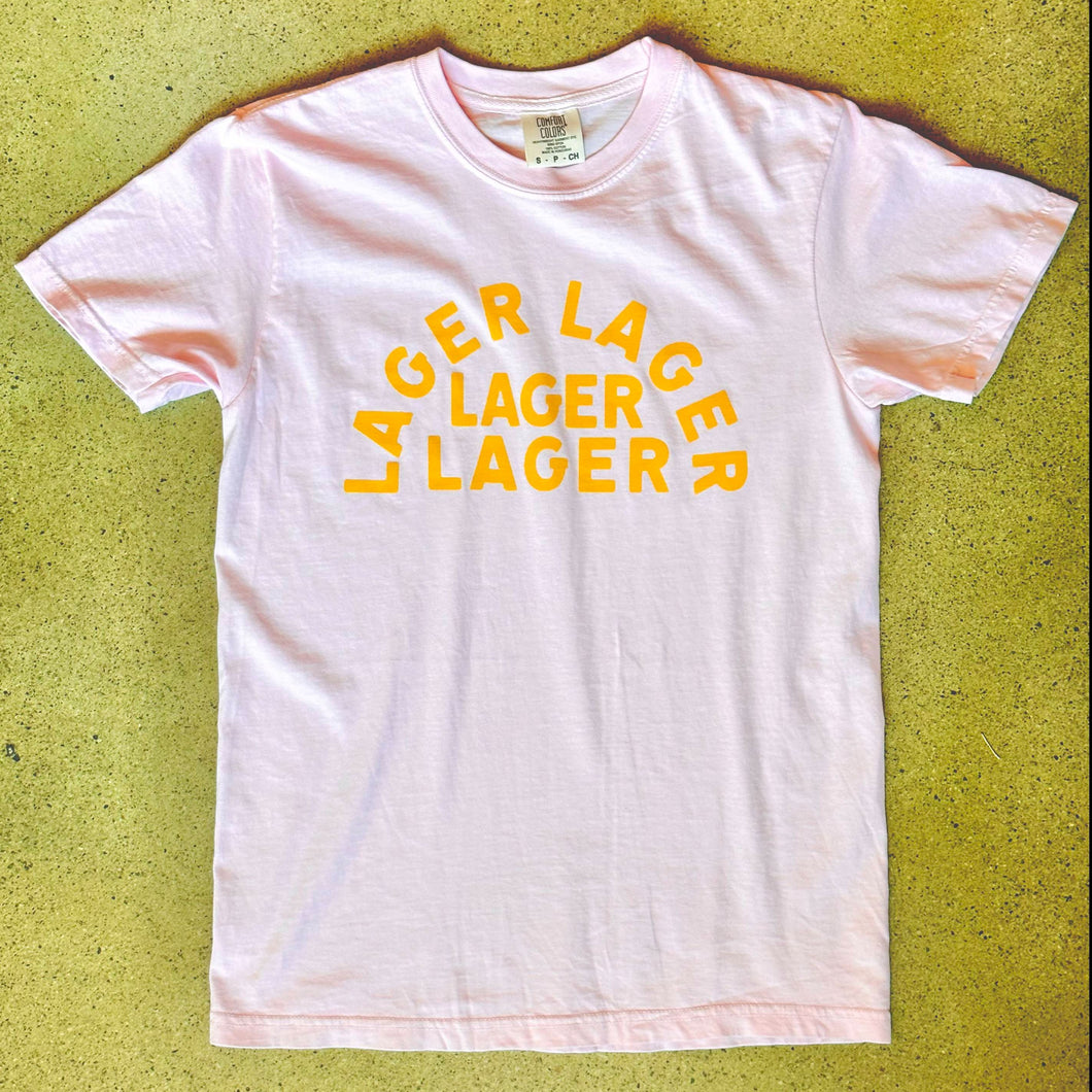 Pink Lager Lager Lager Lager Tee