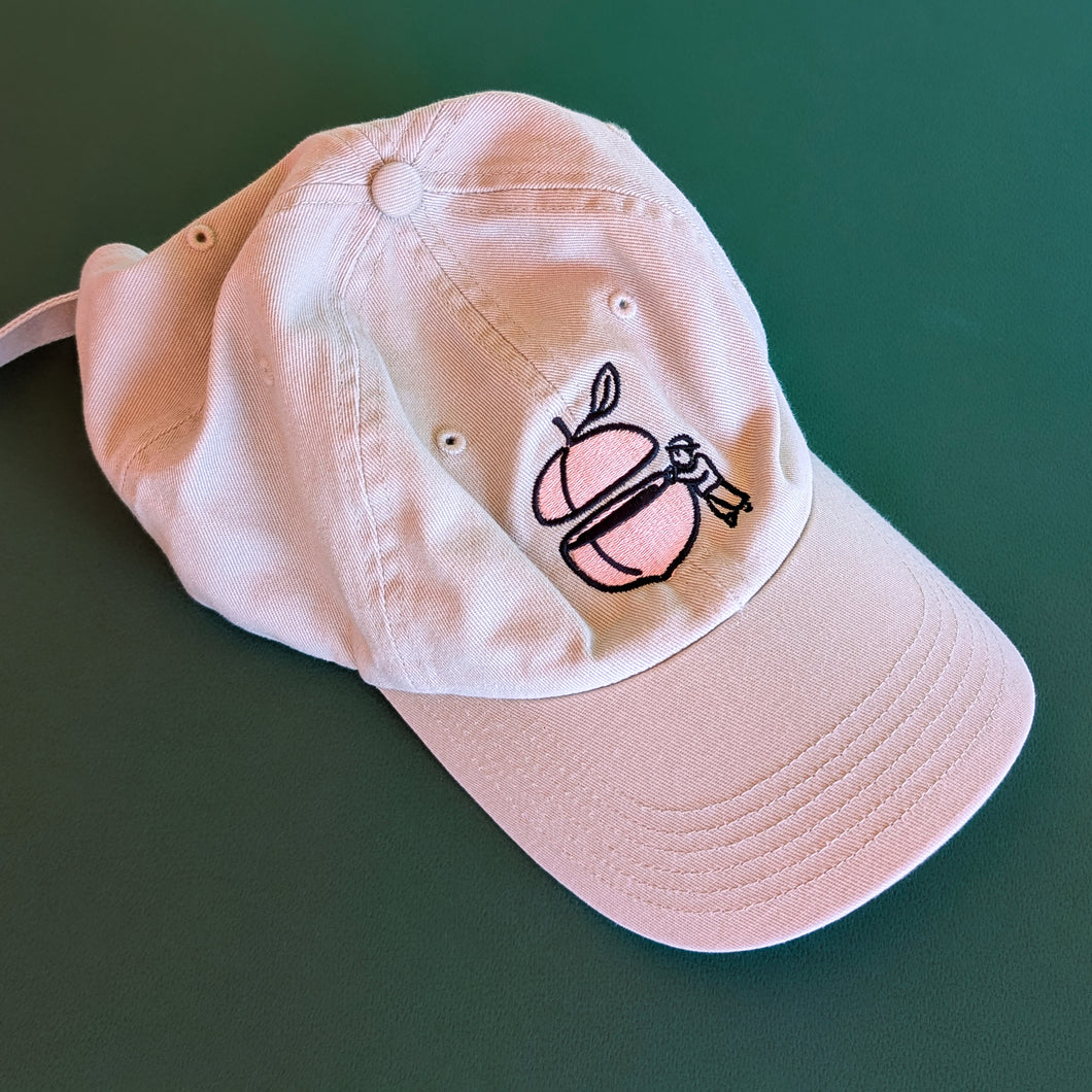 'Memory' Peach Hat