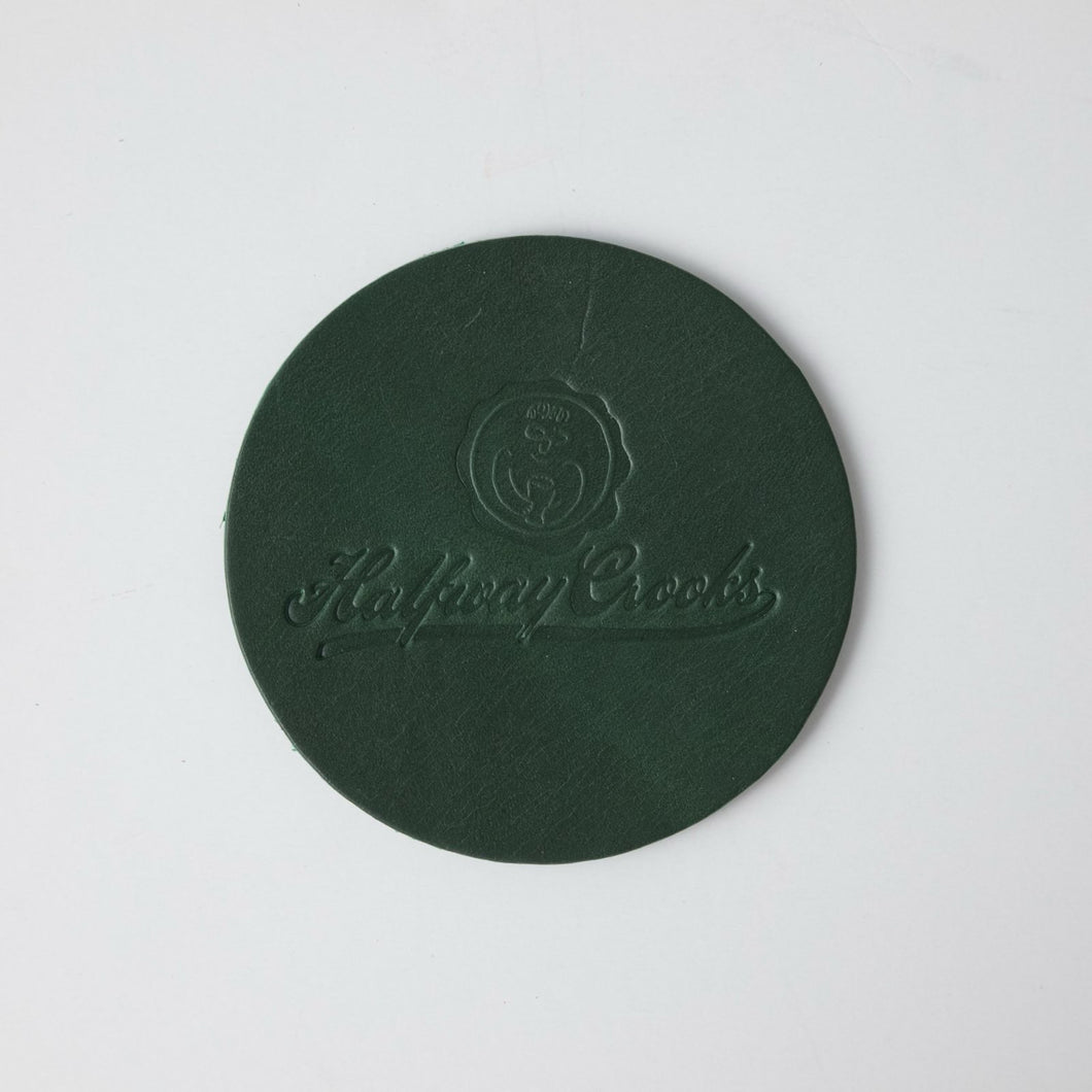 KMM & Co. x Halfway Crooks: Leather Coaster