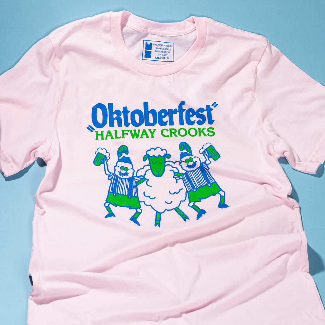 Dancing Sheep Oktoberfest Tee (XS, S, XL)