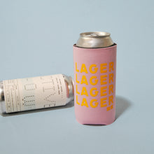 Load image into Gallery viewer, LAGER Koozie (Pink or Blue)
